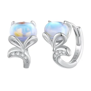 (Bild für) Pandora Style Fuchs Ohrringe - SCE1582