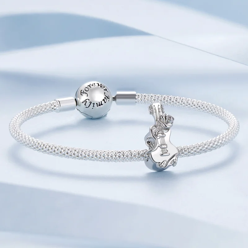 (Bild für) Pandora Style Gitarren-Anhänger - BSC813 - Ansicht 5