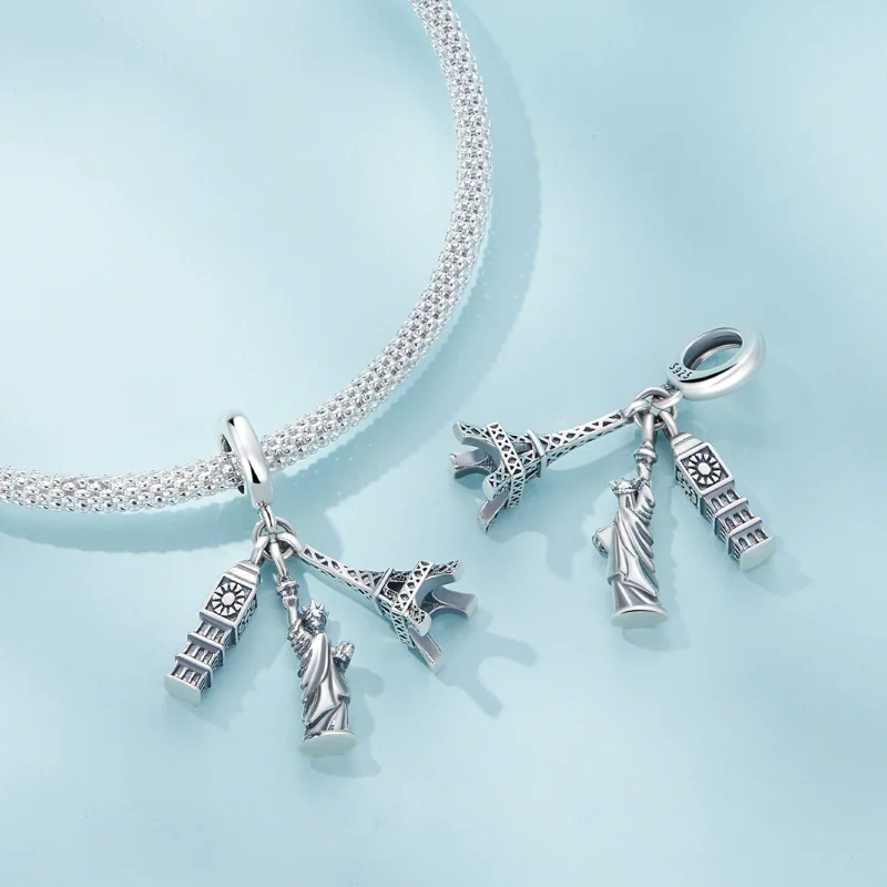 (Bild für) Pandora Style Global Travel Anhänger - SCC2483 - Ansicht 4