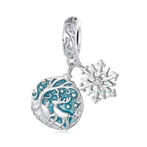 (Bild für) Pandora Style Glow-In-The-Dark Elk Dangle - SCC2661