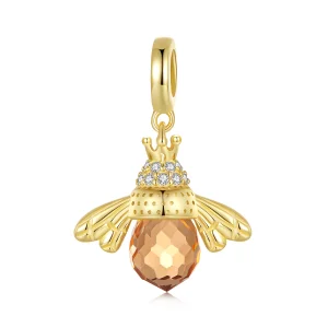 (Bild für) Pandora Style Goldene Biene Anhänger - SCC035-B