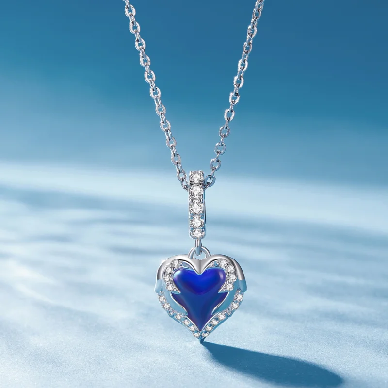 (Bild für) Pandora Style Guardian Heart Anhänger - BSC900 - Ansicht 2