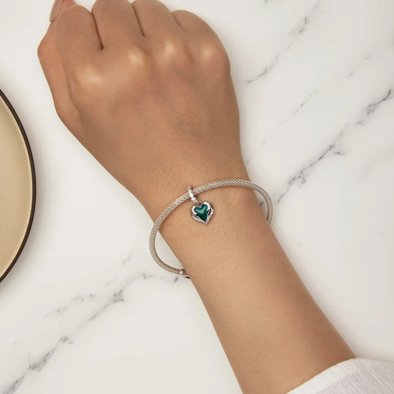 (Bild für) Pandora Style Guardian Heart Anhänger - BSC900 - Ansicht 6