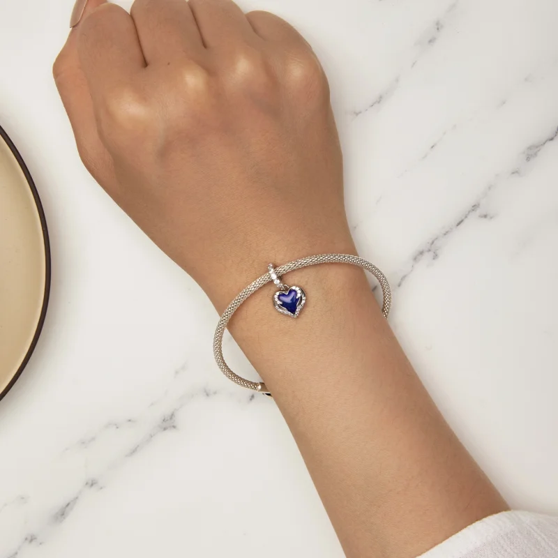 (Bild für) Pandora Style Guardian Heart Anhänger - BSC900 - Ansicht 7