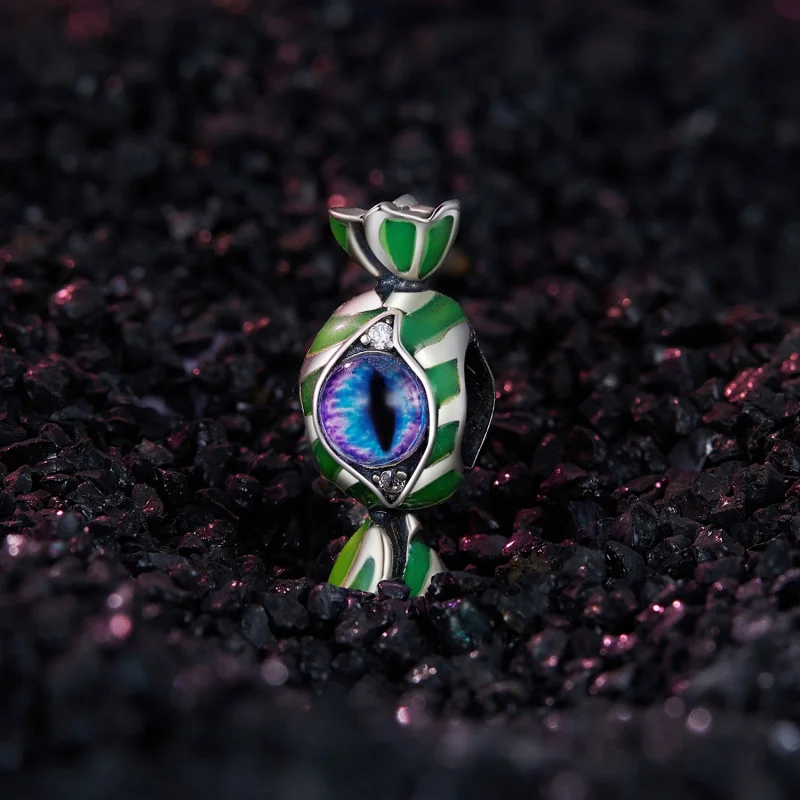 (Bild für) Pandora Style Halloween Süßigkeiten-Anhänger - SCC2609 - Ansicht 2