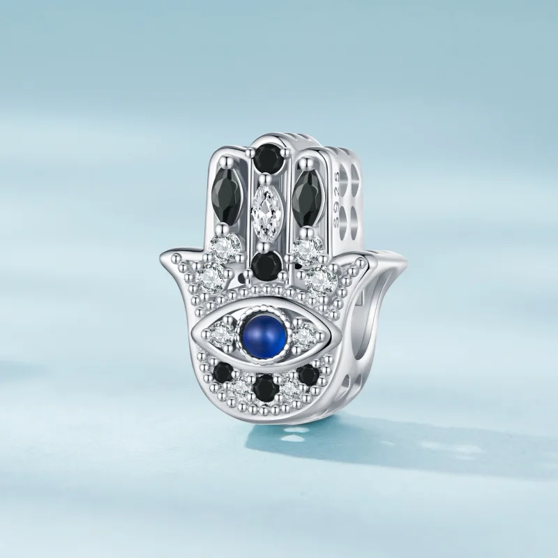 (Bild für) Pandora Style Hand of Fatima Charm - SCC2522 - Ansicht 2
