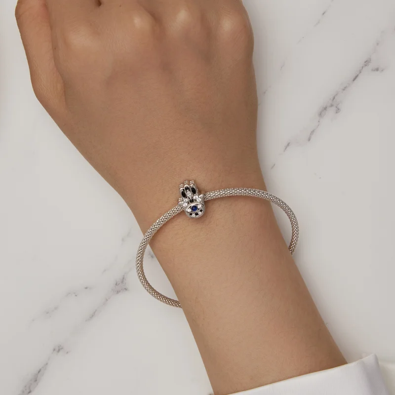 (Bild für) Pandora Style Hand of Fatima Charm - SCC2522 - Ansicht 6