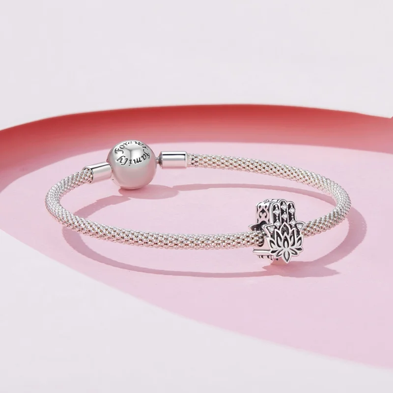(Bild für) Pandora Style Hand of Fatima Charm - SCC2628 - Ansicht 5