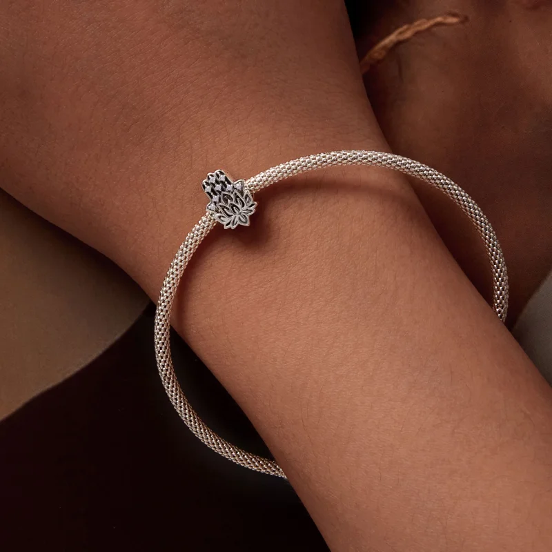 (Bild für) Pandora Style Hand of Fatima Charm - SCC2628 - Ansicht 7