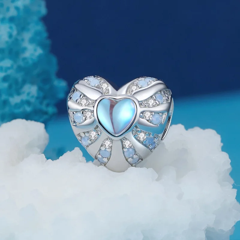 (Bild für) Pandora Style Heart of Illusion Charm - BSC918 - Ansicht 2