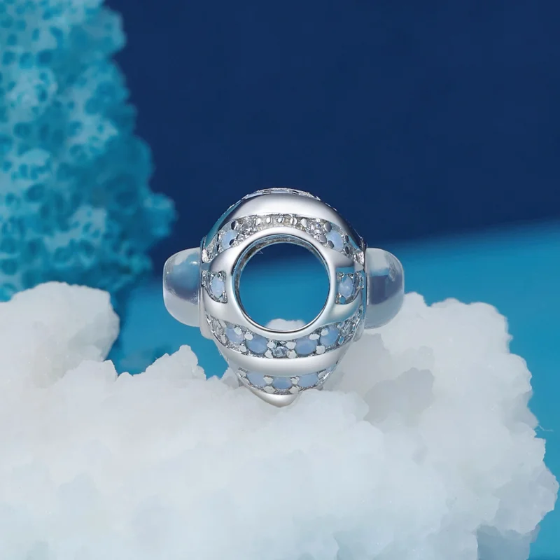 (Bild für) Pandora Style Heart of Illusion Charm - BSC918 - Ansicht 3
