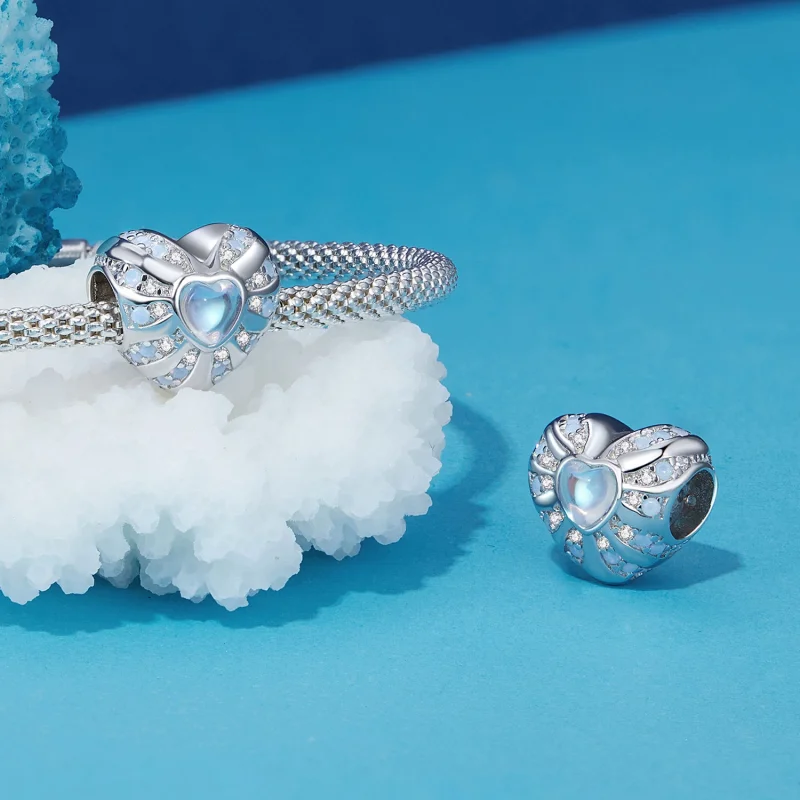 (Bild für) Pandora Style Heart of Illusion Charm - BSC918 - Ansicht 4