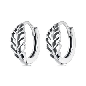 (Bild für) Pandora Style Herbstblätter Ohrringe - SCE1636