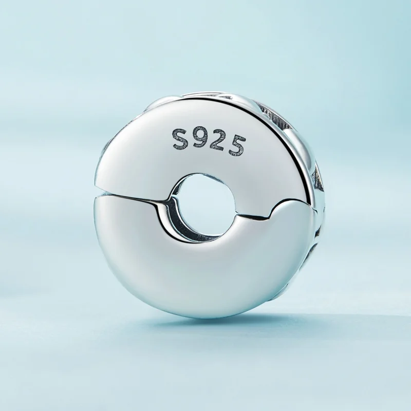 (Bild für) Pandora Style Herz-Clip - SCC2492 - Ansicht 3