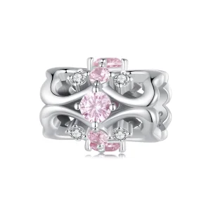 (Bild für) Pandora Style Herzförmiger Schmuckanhänger mit Taille - BSC924