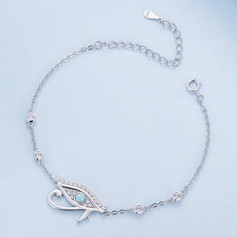(Bild für) Pandora Style Horus-Augen-Kettenarmband - BSB114 - Ansicht 3