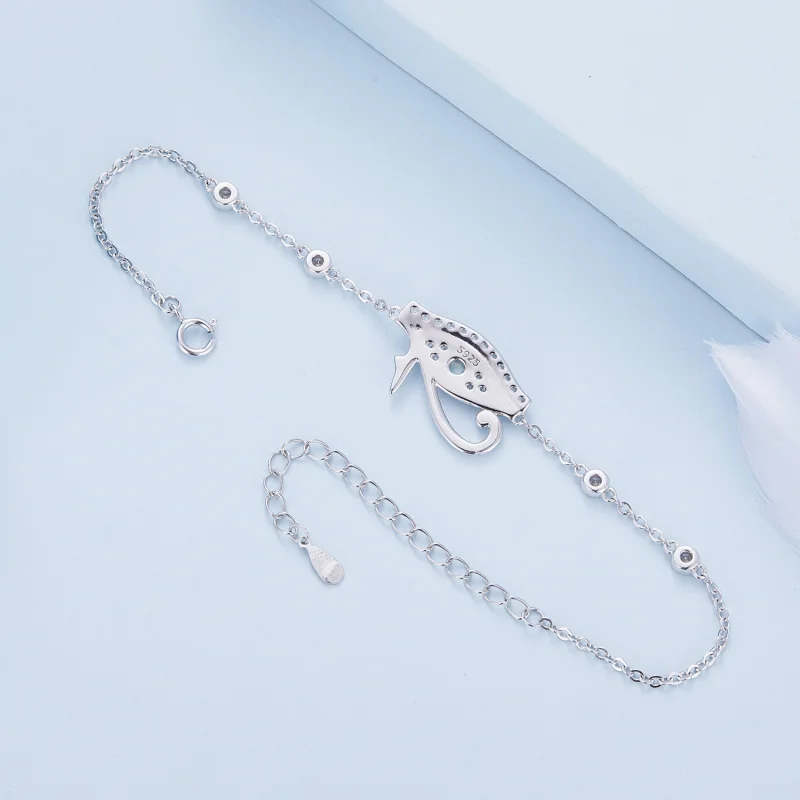 (Bild für) Pandora Style Horus-Augen-Kettenarmband - BSB114 - Ansicht 4