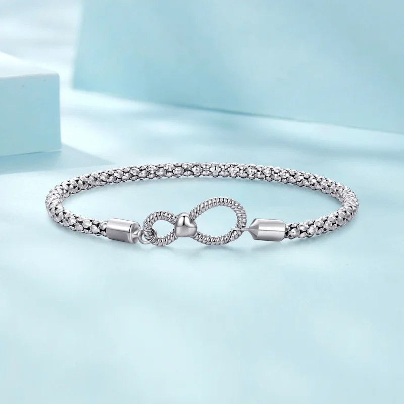 (Bild für) Pandora Style Infinity Basic Chain Armband - SCB260 - Ansicht 3