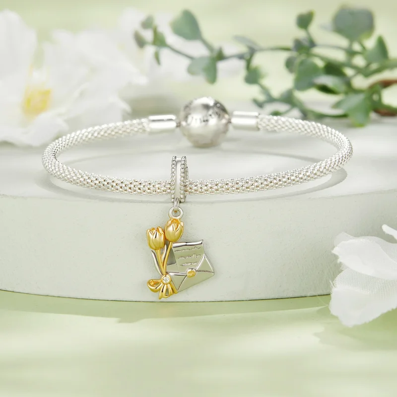 (Bild für) Pandora Style Invitation Dangle - BSC864 - Ansicht 3