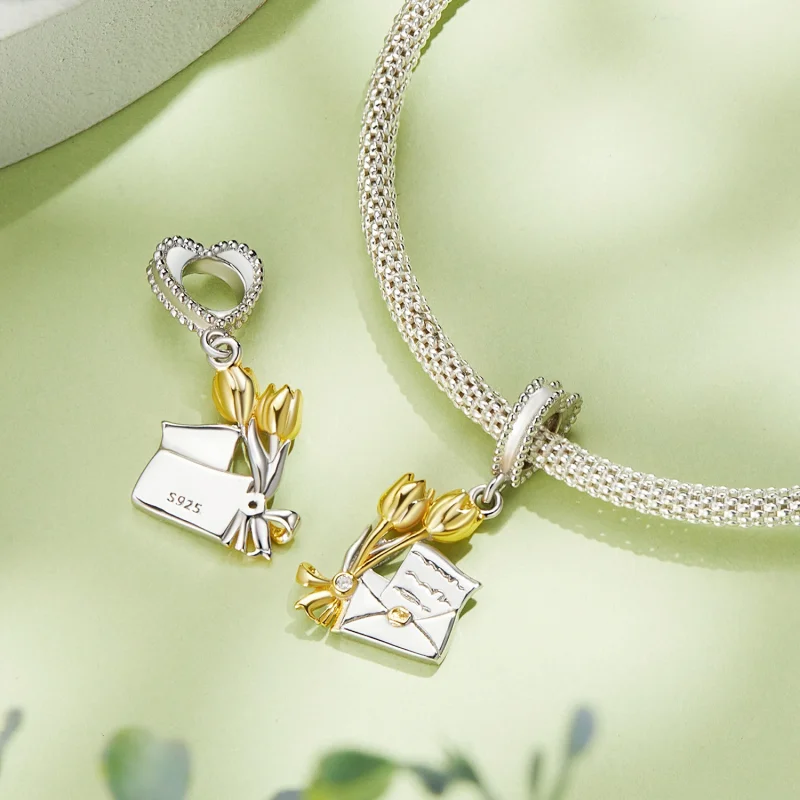 (Bild für) Pandora Style Invitation Dangle - BSC864 - Ansicht 4