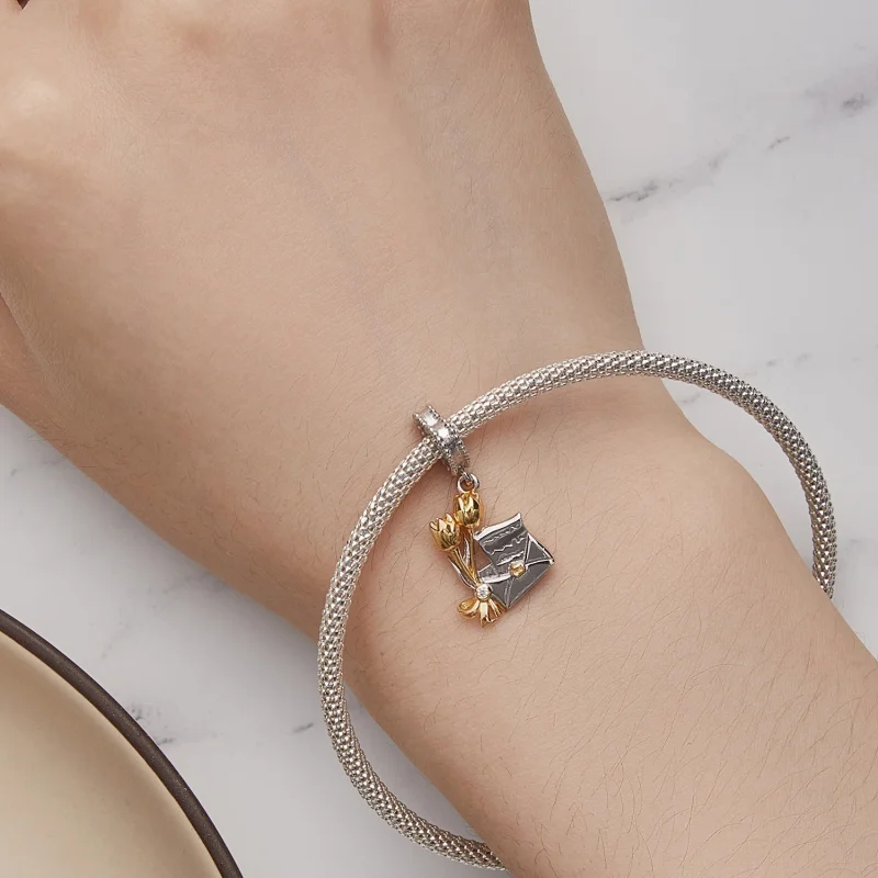 (Bild für) Pandora Style Invitation Dangle - BSC864 - Ansicht 6