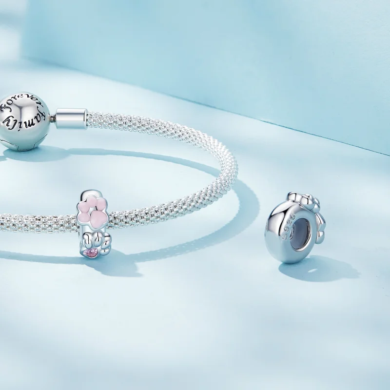 (Bild für) Pandora Style Katzenkralle Silikon Abstandshalter - SCC2515 - Ansicht 4