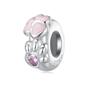 (Bild für) Pandora Style Katzenkralle Silikon Abstandshalter - SCC2515