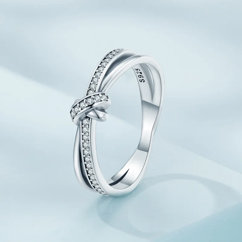 (Bild für) Pandora Style Knot Ring - SCR896 - Ansicht 2