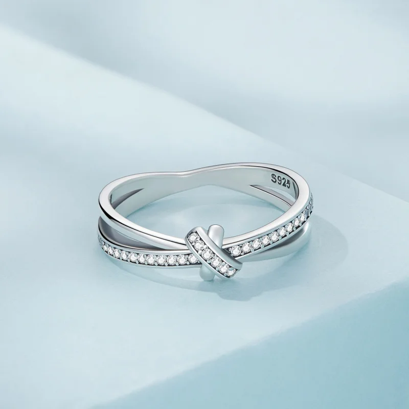 (Bild für) Pandora Style Knot Ring - SCR896 - Ansicht 3