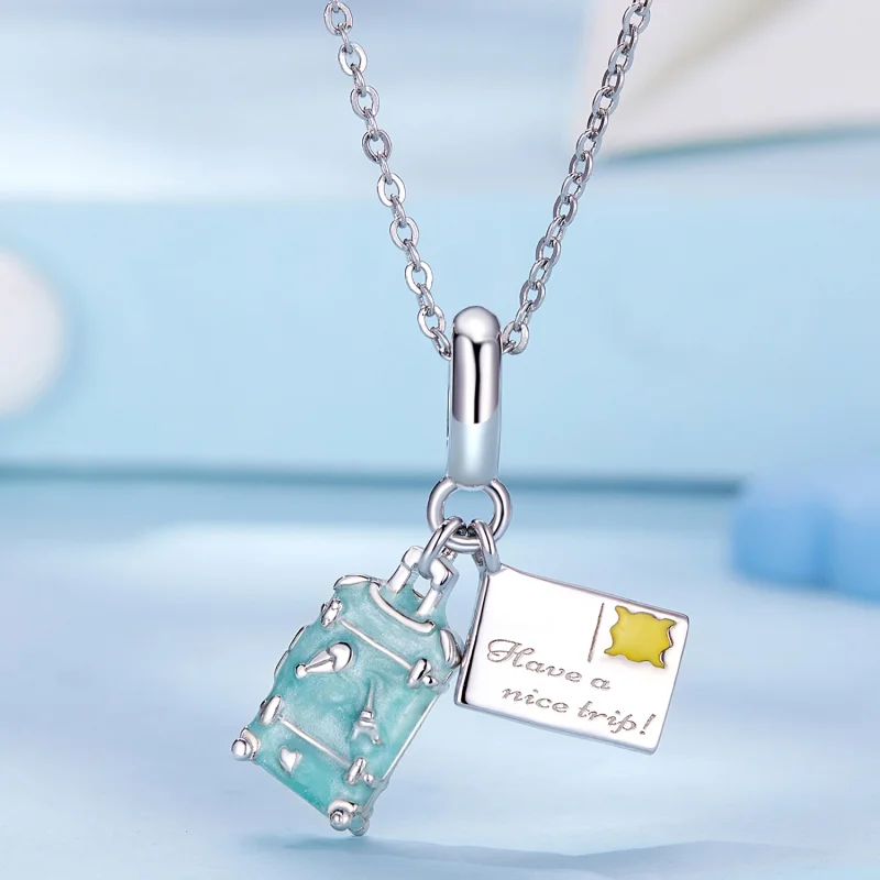 (Bild für) Pandora Style Koffer-Anhänger - SCC2480 - Ansicht 2