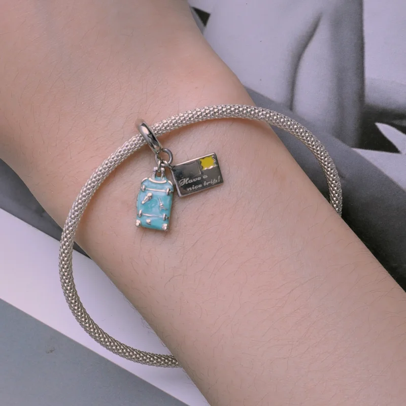 (Bild für) Pandora Style Koffer-Anhänger - SCC2480 - Ansicht 5