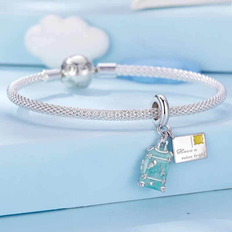 (Bild für) Pandora Style Koffer-Anhänger - SCC2480 - Ansicht 6