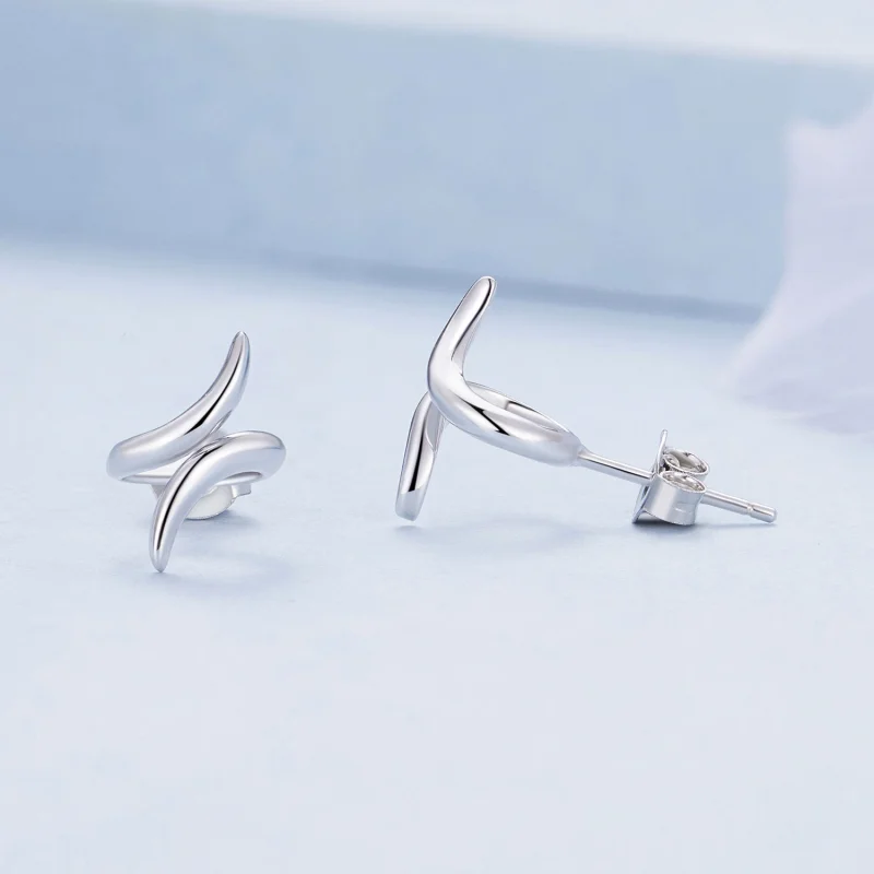 (Bild für) Pandora Style Kopfhörer Stecker Ohrringe - BSE903 - Ansicht 4