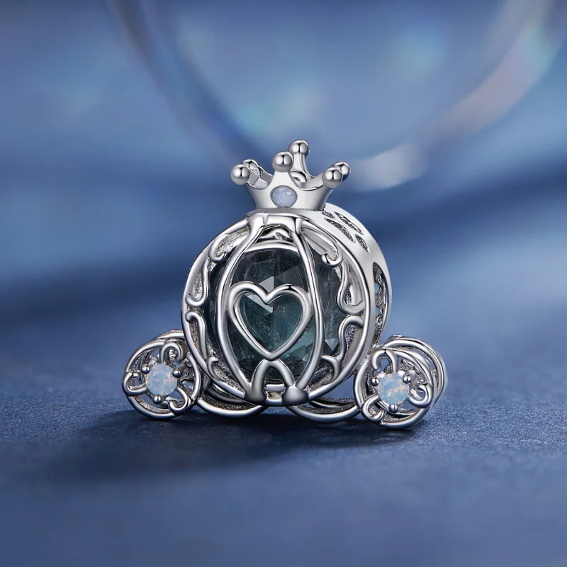 (Bild für) Pandora Style Kürbis-Auto-Charm - SCC2534 - Ansicht 2