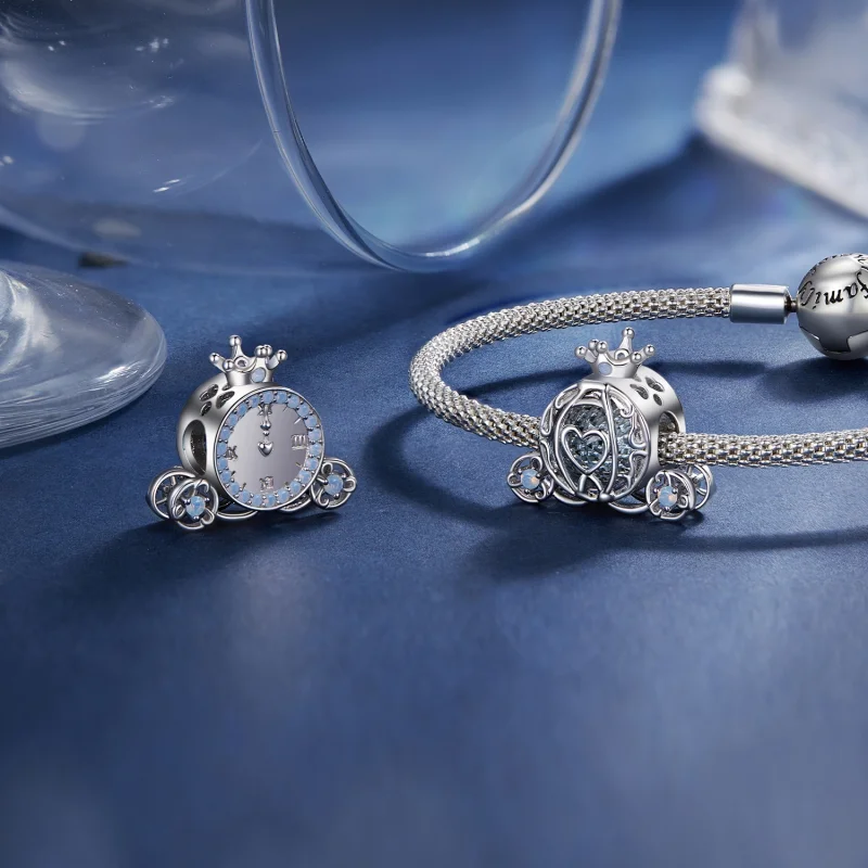 (Bild für) Pandora Style Kürbis-Auto-Charm - SCC2534 - Ansicht 4