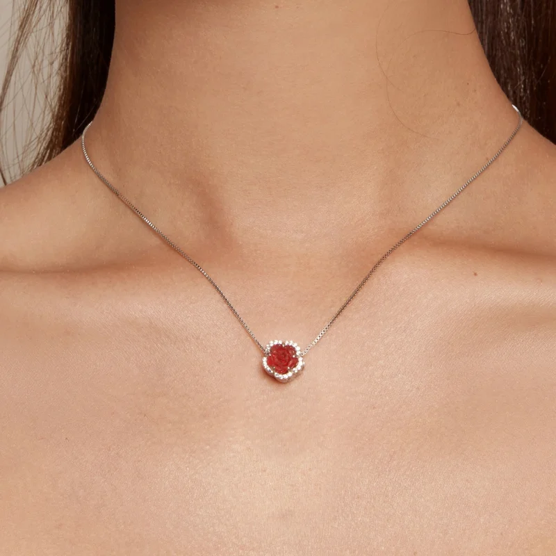 (Bild für) Pandora Style Kristallrosen-Anhänger - BSC904 - Ansicht 11