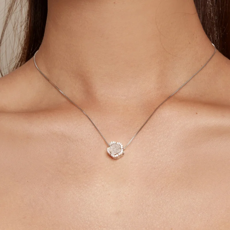 (Bild für) Pandora Style Kristallrosen-Anhänger - BSC904 - Ansicht 12