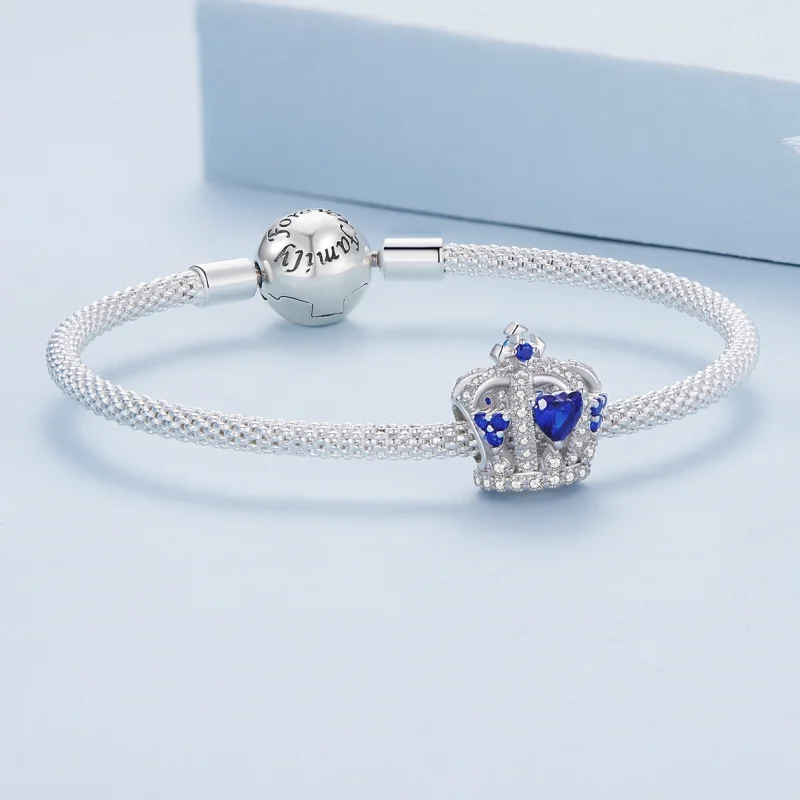(Bild für) Pandora Style Kronen-Anhänger - BSC835 - Ansicht 5
