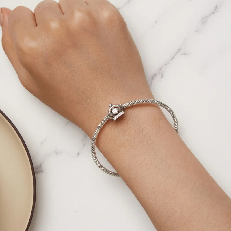 (Bild für) Pandora Style Kronen-Anhänger - SCC2589 - Ansicht 6