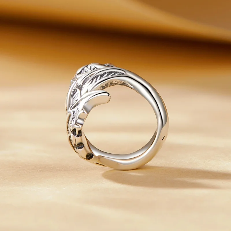 (Bild für) Pandora Style Leaf Charm - SCC2575 - Ansicht 3