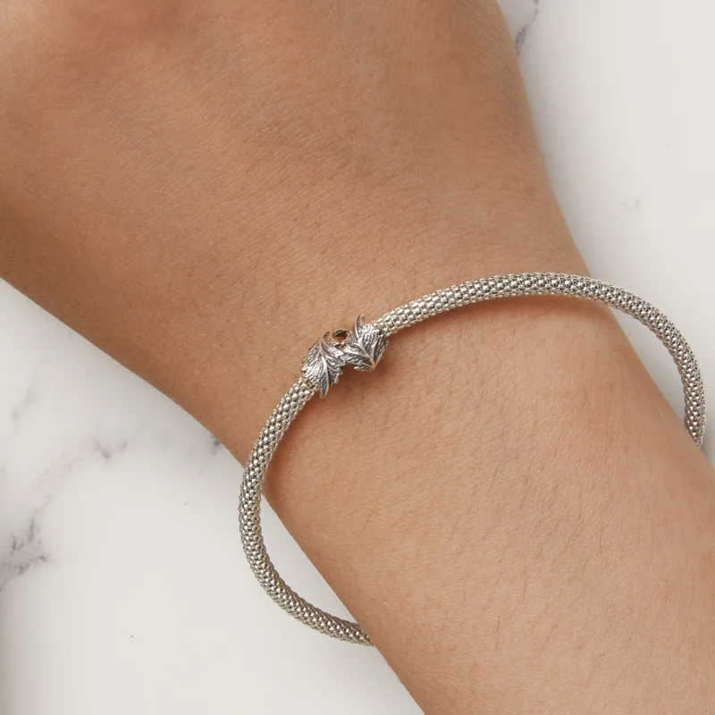 (Bild für) Pandora Style Leaf Charm - SCC2575 - Ansicht 7
