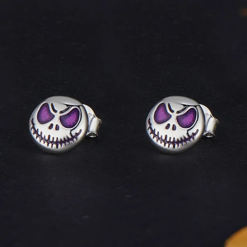 (Bild für) Pandora Style Leuchtende Personalisierte Stecker Ohrringe - SCE1639 - Ansicht 2