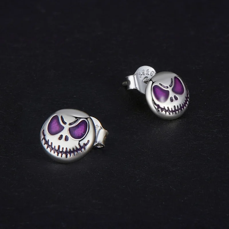 (Bild für) Pandora Style Leuchtende Personalisierte Stecker Ohrringe - SCE1639 - Ansicht 3