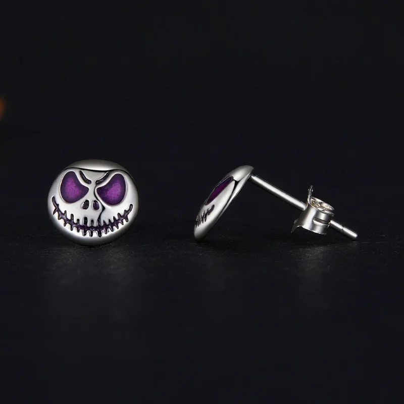 (Bild für) Pandora Style Leuchtende Personalisierte Stecker Ohrringe - SCE1639 - Ansicht 4