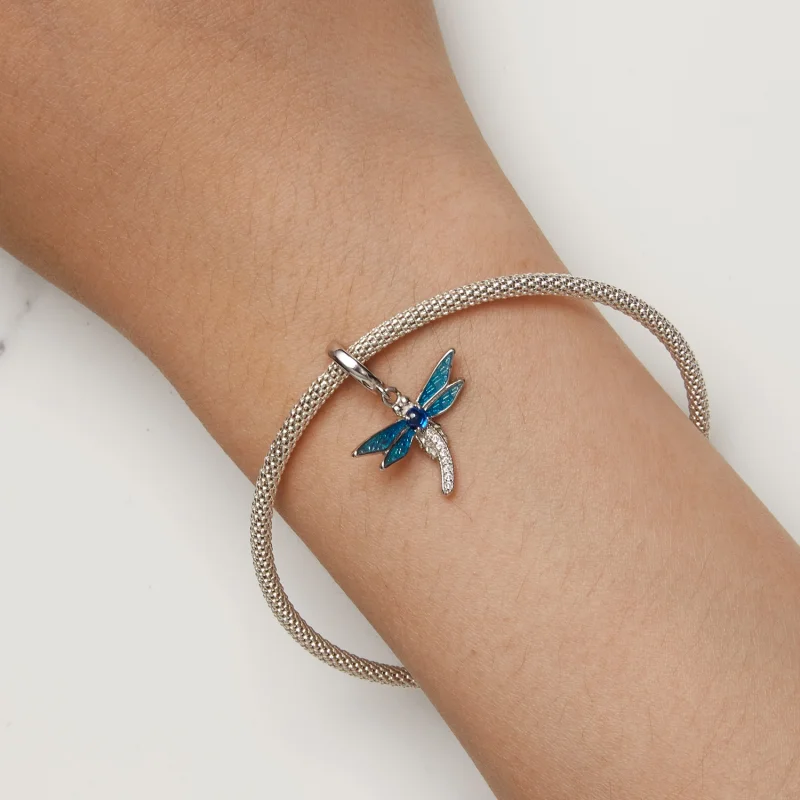(Bild für) Pandora Style Libellen Schmuckanhänger - SCC2569 - Ansicht 8