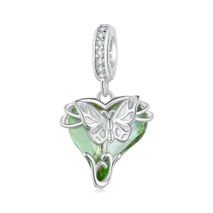 (Bild für) Pandora Style Little Flying Butterfly Anhänger - BSC897