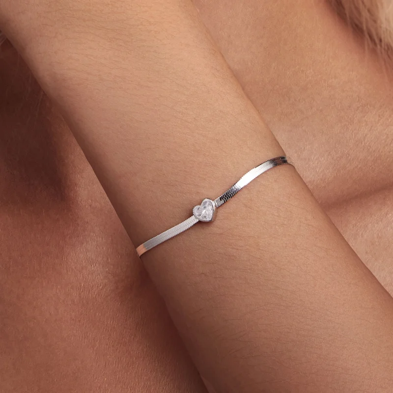 (Bild für) Pandora Style Love Armband - BSB153 - Ansicht 5