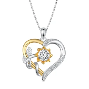 (Bild für) Pandora Style Love Möβit Halskette (Ein Zertifikat) - MSN012