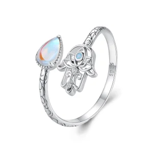 (Bild für) Pandora Style Lucky Hand Open Ring - BSR486-E