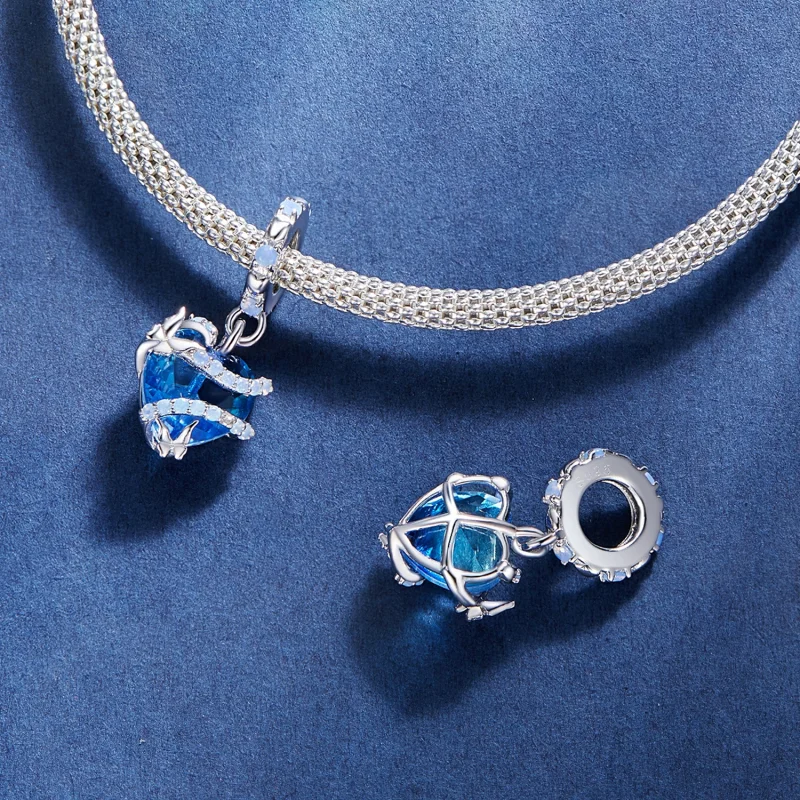 (Bild für) Pandora Style Magic Heart Anhänger - SCC2535 - Ansicht 4